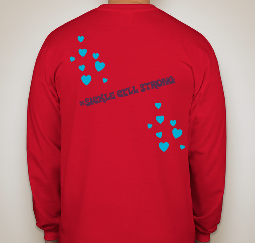 Sickle Cell Fundraiser - unisex shirt design - back