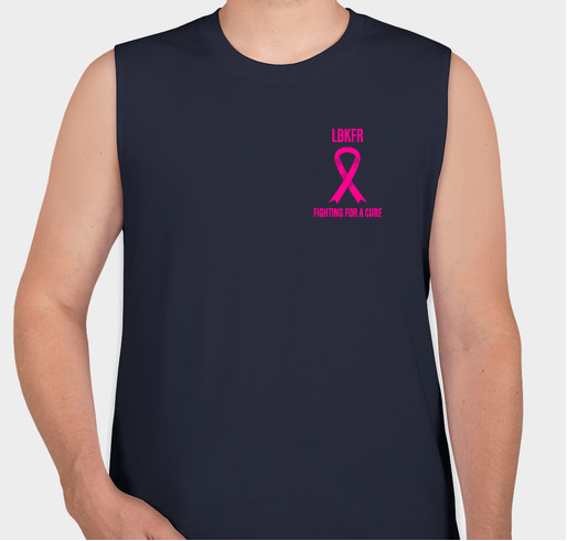 LONGBOAT KEY FIRE RESCUE - FIGHTING FOR A CURE Fundraiser - unisex shirt design - front