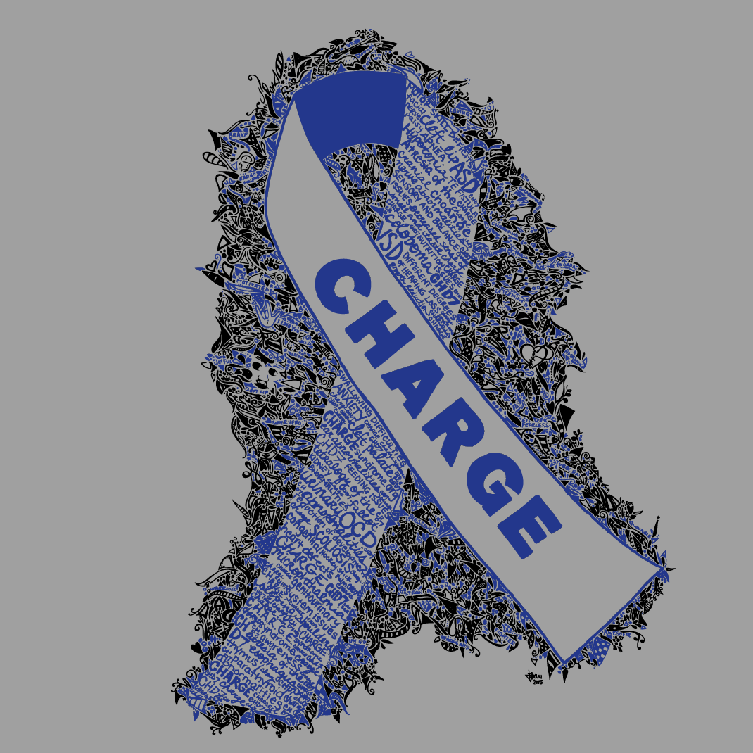 CHARGE Awareness Ribbon shirt design - zoomed