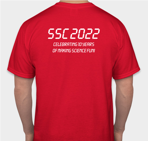 SSC2022 10th Anniversary Shirt Fundraiser - unisex shirt design - back