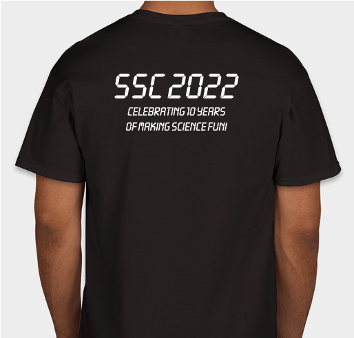 SSC2022 10th Anniversary Shirt Fundraiser - unisex shirt design - back
