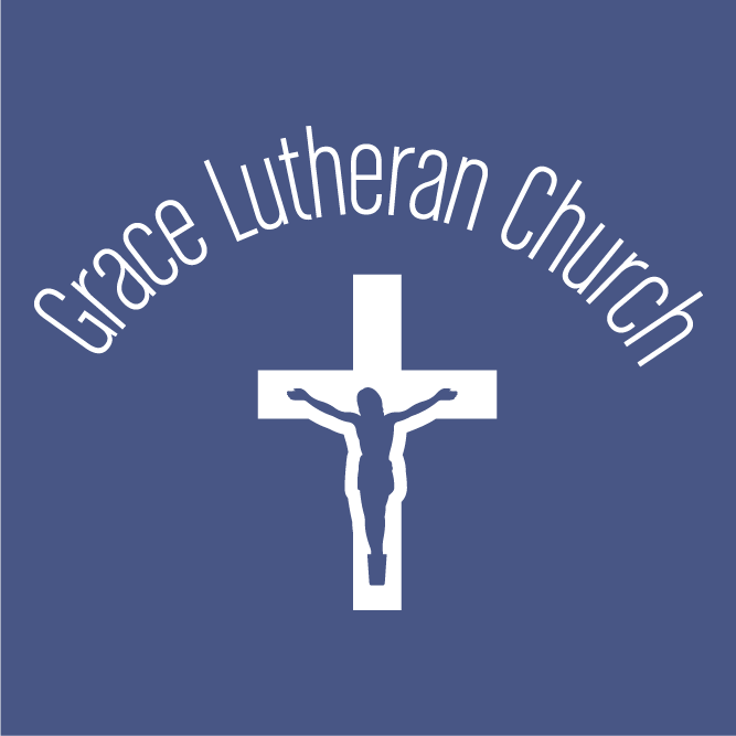 Missions at Grace Lutheran Church, Visalia California shirt design - zoomed