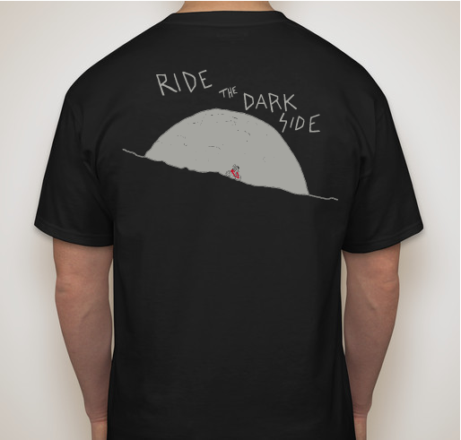 Singletracks of Rockland Fundraiser - unisex shirt design - back