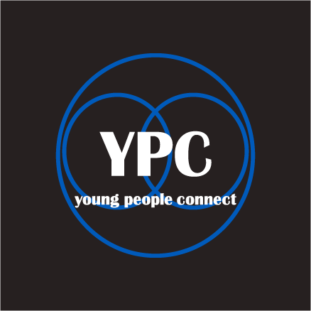 Young People Connect shirt design - zoomed