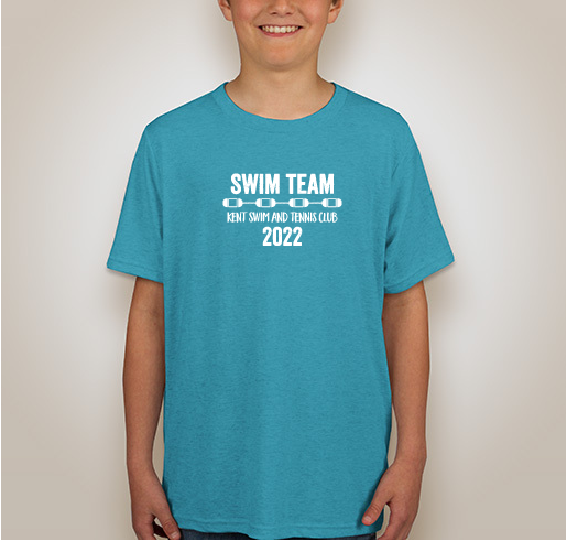 KSTC SWIM TEAM APPAREL Fundraiser - unisex shirt design - back