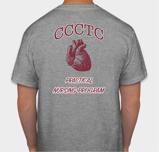 CCCTC Licensed Practical Nursing Fundraiser Fundraiser - unisex shirt design - back