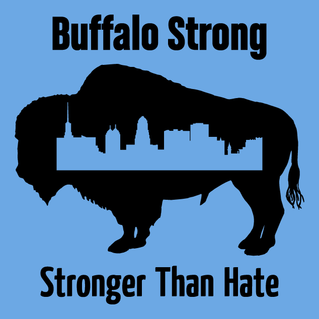 Buffalo Strong shirt design - zoomed