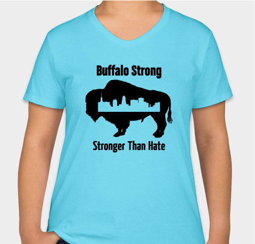 Buffalo Strong Fundraiser - unisex shirt design - front