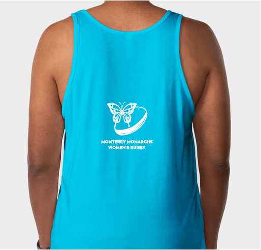 Monterey Monarchs Tank Fundraiser Fundraiser - unisex shirt design - back