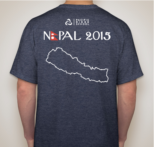 PRS Nepal Relief Fundraiser Fundraiser - unisex shirt design - back