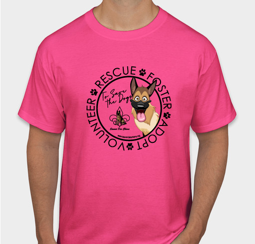 Support Sauver Des Chiens! Fundraiser - unisex shirt design - front