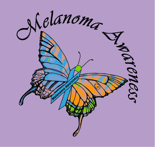 Melanoma Awareness shirt design - zoomed