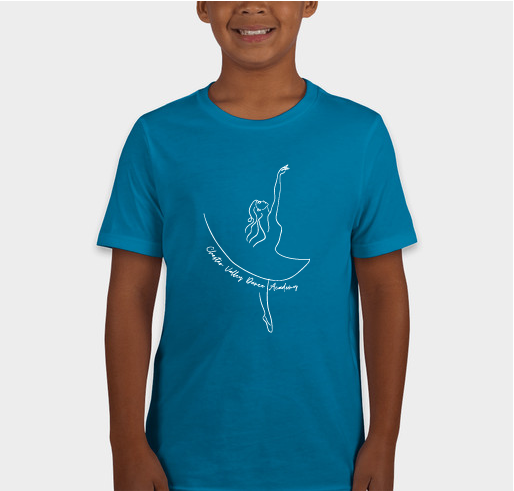 CVDA Dancer Design Fundraiser - unisex shirt design - front
