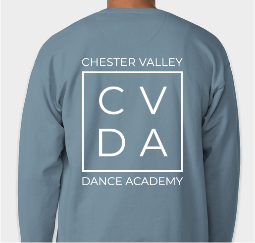 CVDA Logo Wear Fundraiser - unisex shirt design - back