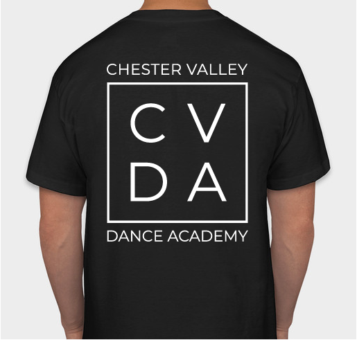 CVDA Logo Wear Fundraiser - unisex shirt design - back