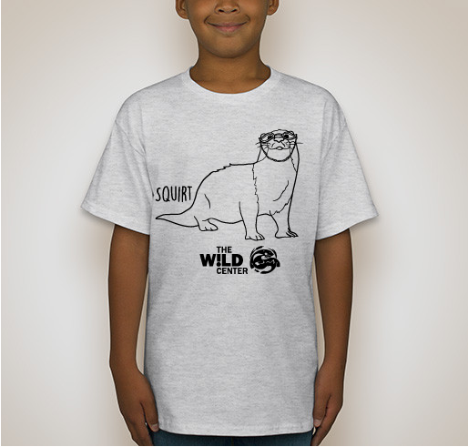The Wild Center's World Otter Day 2022 Fundraiser - unisex shirt design - back