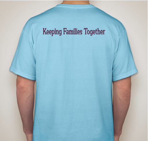 PFLAG Metro DC Fundraiser - unisex shirt design - back