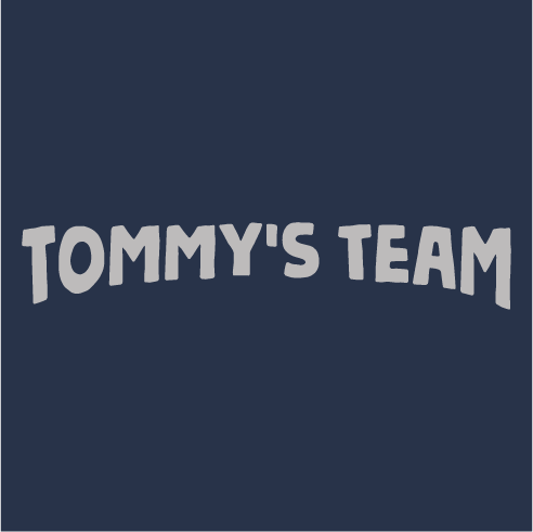 Tommy's Battle shirt design - zoomed