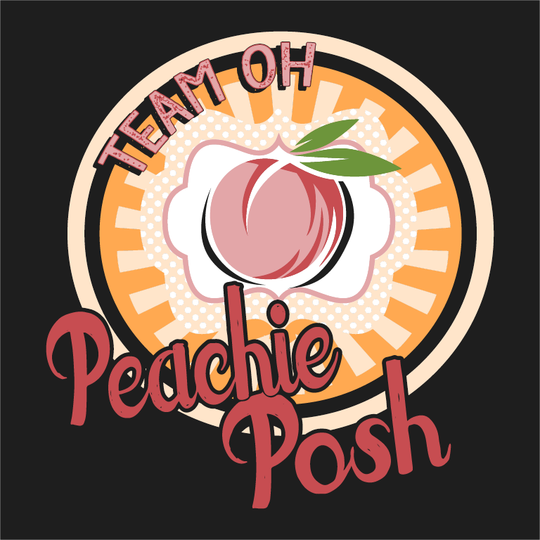 Team Oh, Peachie Posh is raising funds for Henry Street Settlement shirt design - zoomed