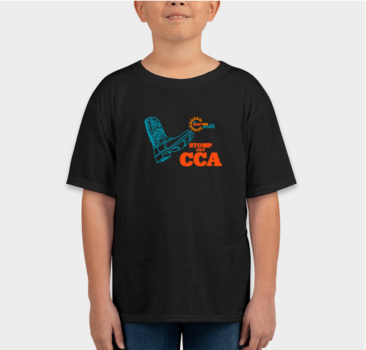 A Matter of Hope 2022-- Stomp Out CCA Fundraiser - unisex shirt design - front