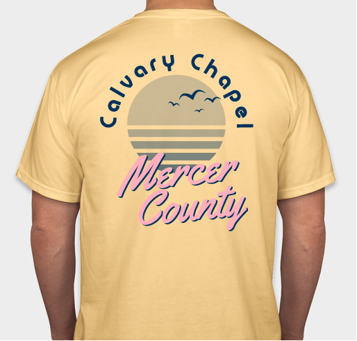 Calvary Mercer T-Shirt Fundraiser Fundraiser - unisex shirt design - back