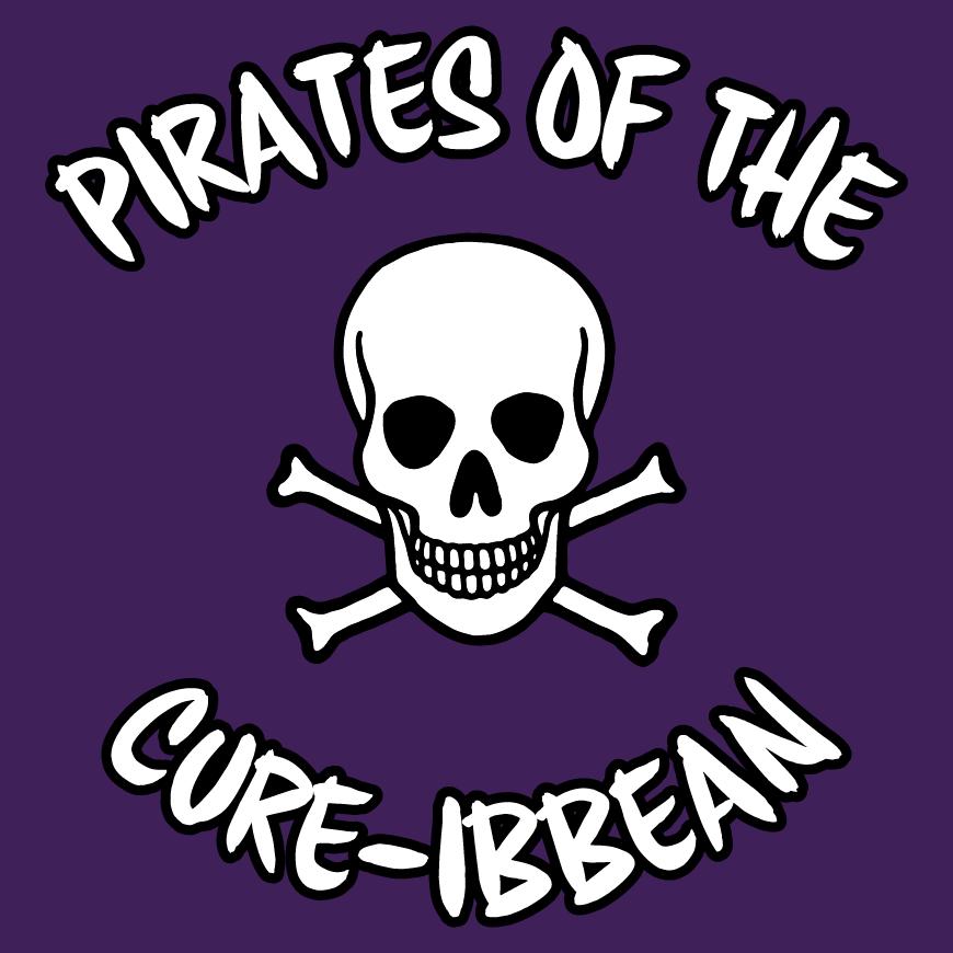 Relay for life: Pirates of the Cure-ibbean McHenry Illinois shirt design - zoomed