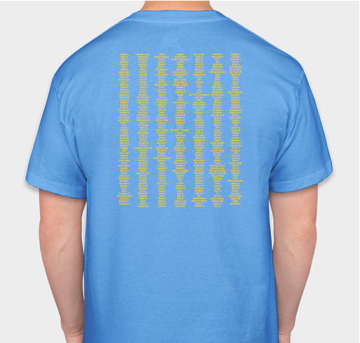 CHILDHOOD CANCER IS NOT RARE AND IT'S NOT FAIR!! SUMMER 2022 Fundraiser - unisex shirt design - back