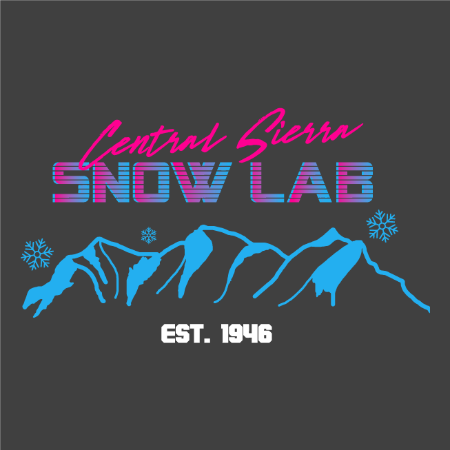 80s Wave Snow Lab T-Shirt shirt design - zoomed