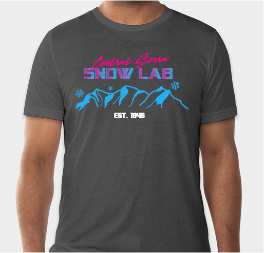 80s Wave Snow Lab T-Shirt Fundraiser - unisex shirt design - small