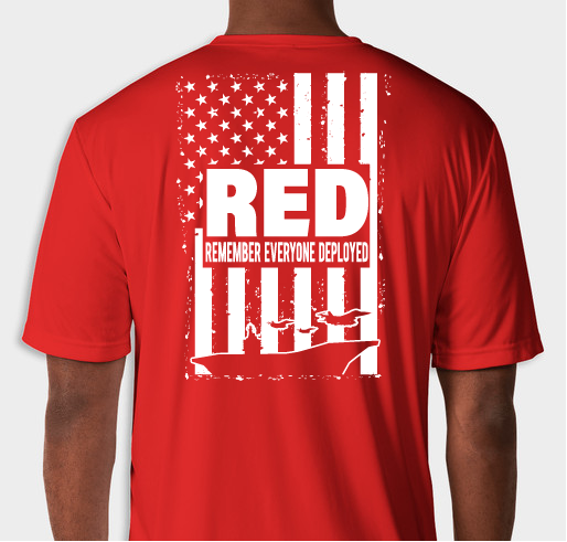 Truman RED Shirts Fundraiser - unisex shirt design - back