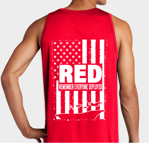 Truman RED Shirts Fundraiser - unisex shirt design - back