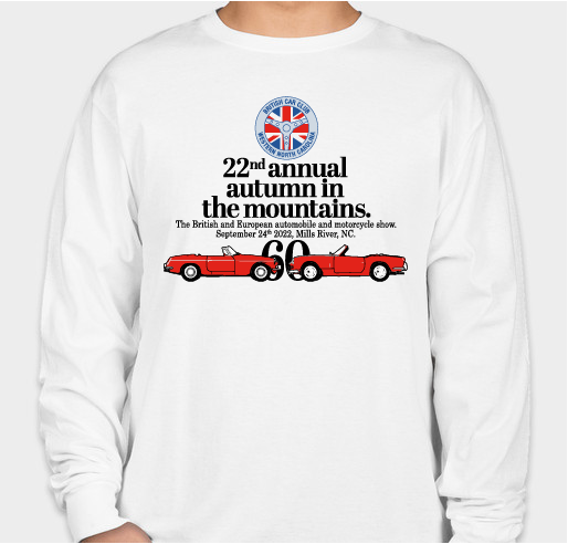 22nd Annual BCCWNC Autumn in the Mountains Fundraiser - unisex shirt design - front