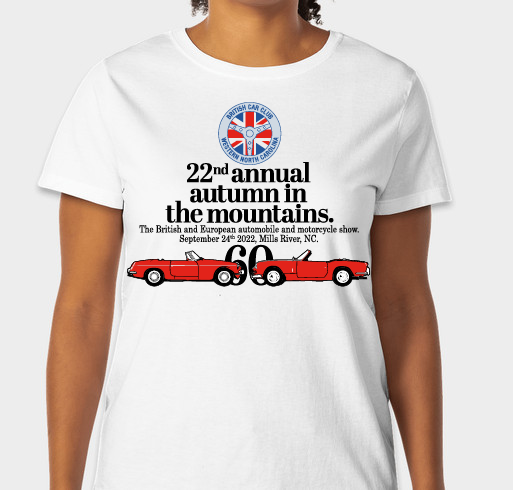 22nd Annual BCCWNC Autumn in the Mountains Fundraiser - unisex shirt design - front