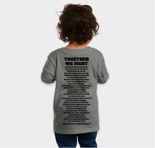 United for Heart Warriors Shirt Fundraiser Fundraiser - unisex shirt design - back
