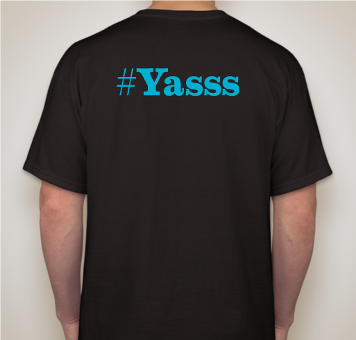 Evian Waters Fundraiser - unisex shirt design - back