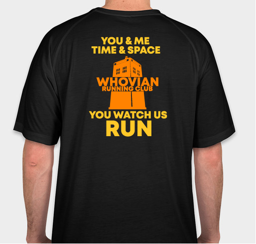 WRC Run to Open Challenge Fundraiser - unisex shirt design - back