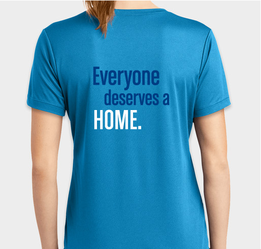 Everyone deserves a home. Fundraiser - unisex shirt design - back