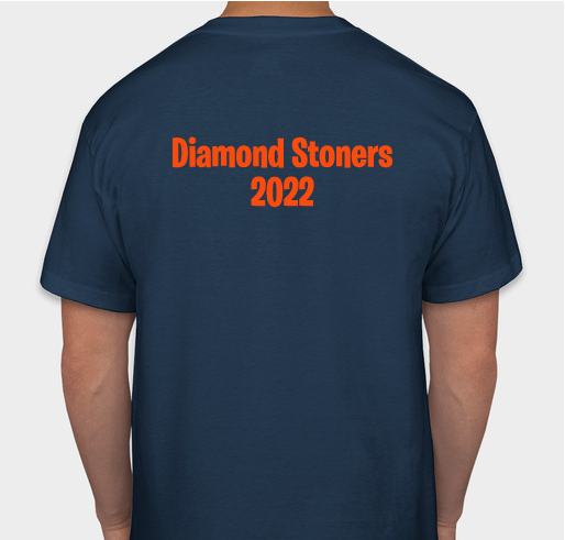 Diamond Stoners in honor of Red Dirt Randy! Fundraiser - unisex shirt design - back