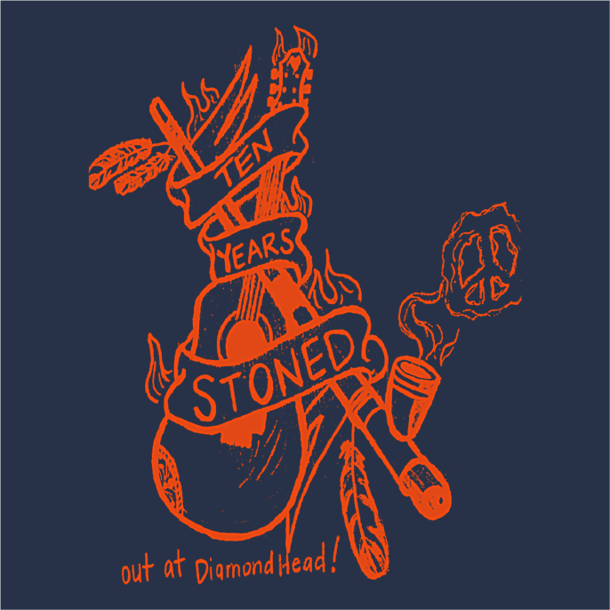 Diamond Stoners in honor of Red Dirt Randy! shirt design - zoomed