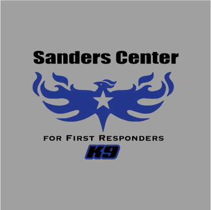 Ewart W. Sanders Center for First Responders PSD Program shirt design - zoomed