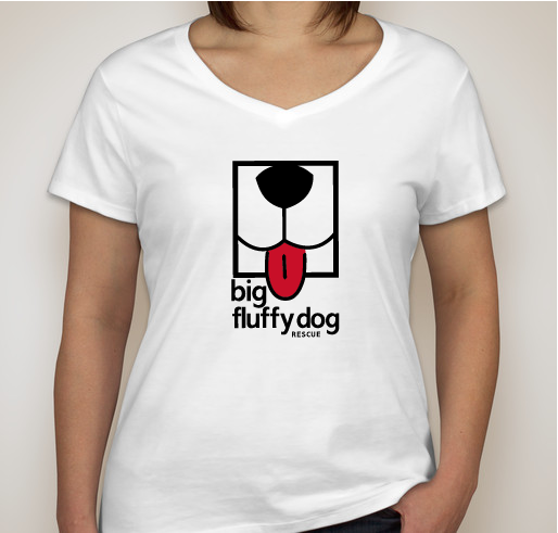Big Fluffy Dog Rescue T-Shirts Fundraiser - unisex shirt design - front