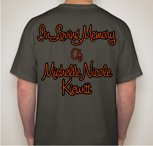 Raise Money for Michelle Fundraiser - unisex shirt design - back