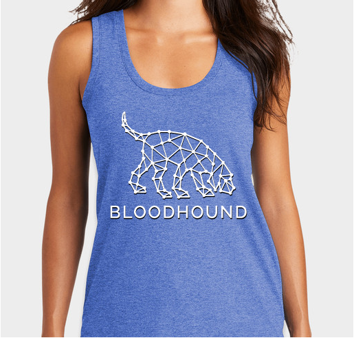 The Official BloodHound Shirt - Blue Team Edition Fundraiser - unisex shirt design - front