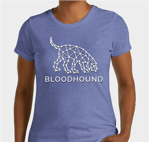 The Official BloodHound Shirt - Blue Team Edition Fundraiser - unisex shirt design - front
