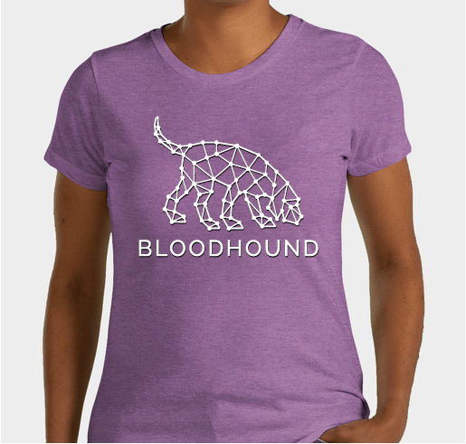 The Official BloodHound Shirt - Purple Team Edition Fundraiser - unisex shirt design - front