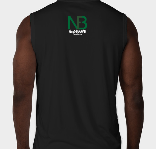 NoahBRAVE Summer Collection Fundraiser - unisex shirt design - back