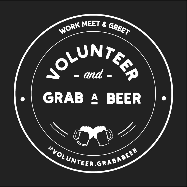 Volunteer And Grab A Beer shirt design - zoomed
