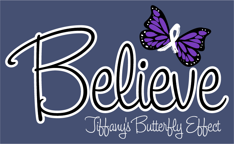 Tiffany's Butterfly Effect shirt design - zoomed