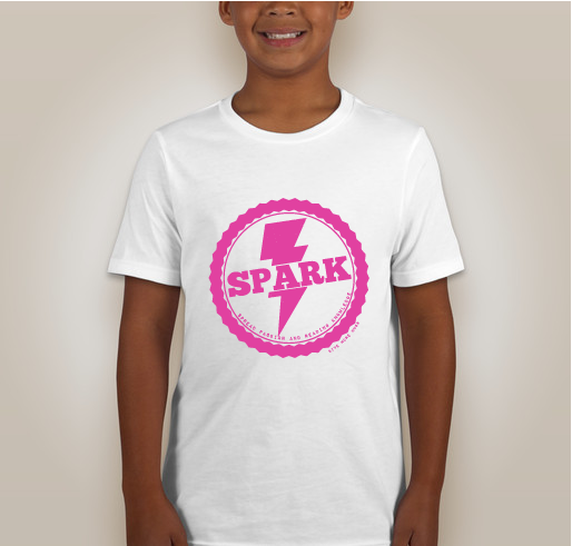 SPARK Campaign to Spread Passion and Reading Knowledge to kids in the United States and Caribbean Fundraiser - unisex shirt design - back