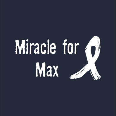 Miracle for Max shirt design - zoomed
